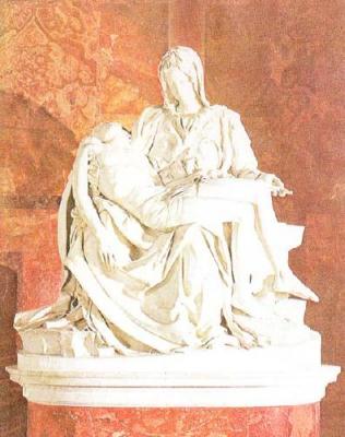 Pieta art print by Michelangelo