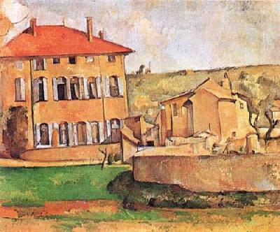 House At Aix art print by Paul Cezanne