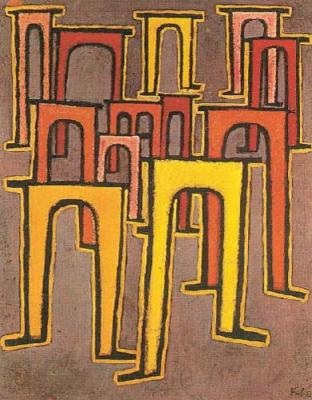 Viaducts Break Ranks art print by Paul Klee