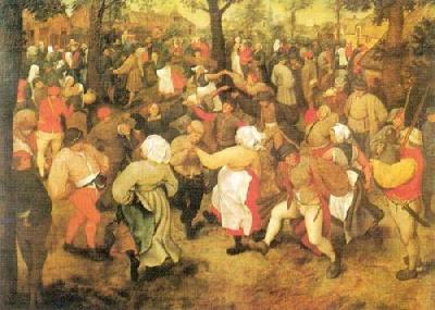 The Wedding Dance art print by Pieter Brueghel The Younger