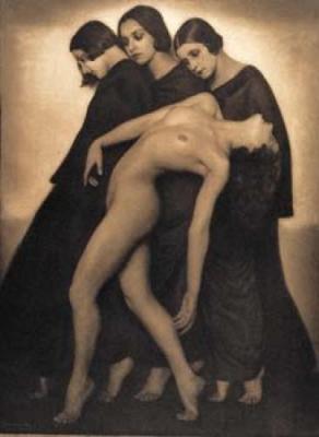 Bewegungsstudie (Movement Study),1926 art print by Professor Rudolf Koppitz