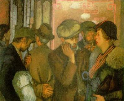 Sixth Avenue art print by Raphael Soyer