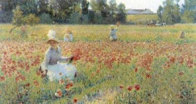 In Flanders Field art print by Robert William Vonnoh