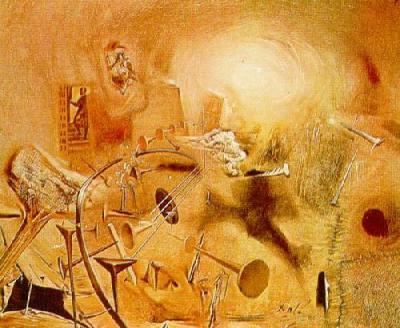 Maelstrom art print by Salvador Dali