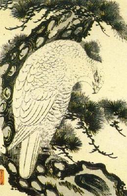 Eagle art print by Sekkyo