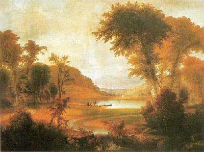 In The Catskills art print by Thomas Doughty