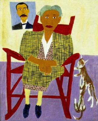 Mom And Dad art print by William Johnson