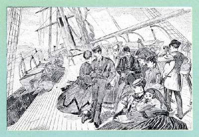 Homeward Bound art print by Winslow Homer