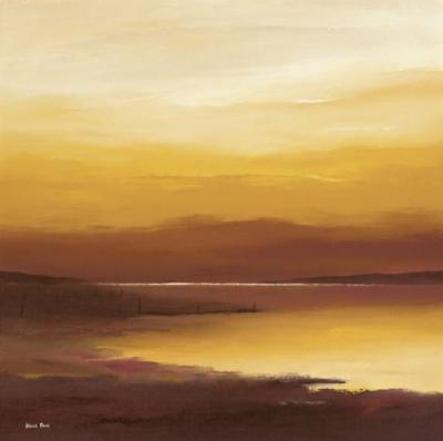 Evening sky I art print by Hans Paus