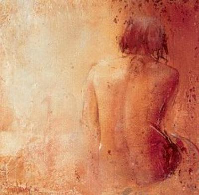 Nude I art print by Heleen Vriesendorp