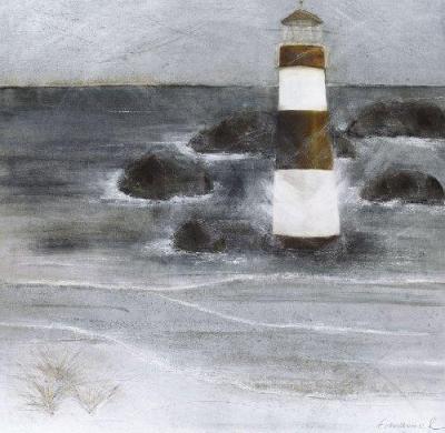 Lighthouse II art print by Beate Emanuel