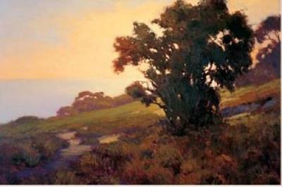 Golden Light at Sunset art print by Blood