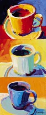 Three Cups o'Joe II art print by Buridge
