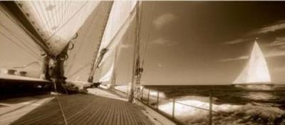 Starboard Side I art print by Cory Silken