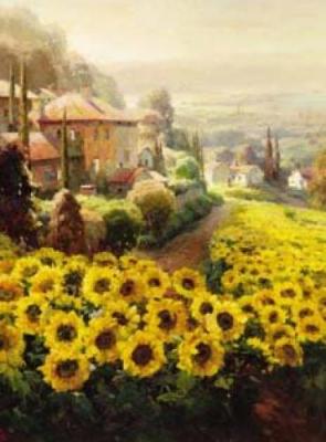Fields of Gold art print by Roberto Lombardi