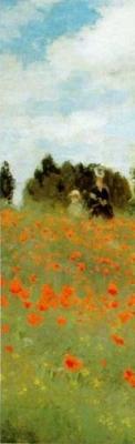 Field of Poppies art print by Claude Monet