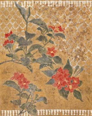 Gold Foil III art print by Galvez