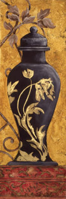 Golden Urn I art print by Garden Street Gallery