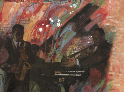 Newport Jazz art print by Hill