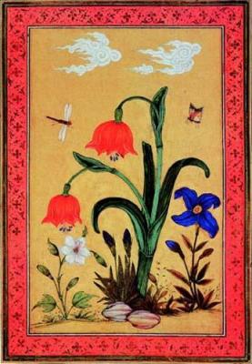 Exotic Flowers I art print by Mughal