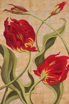 Tulip Tango II art print by O'Neill