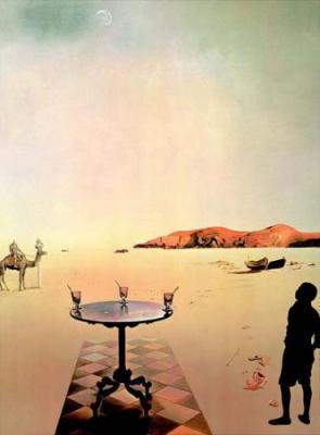 Sun Table art print by Salvador Dali