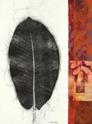 Leaf Study II art print by Van Der Meer