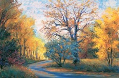 Autumn Road art print by Wilhelmi