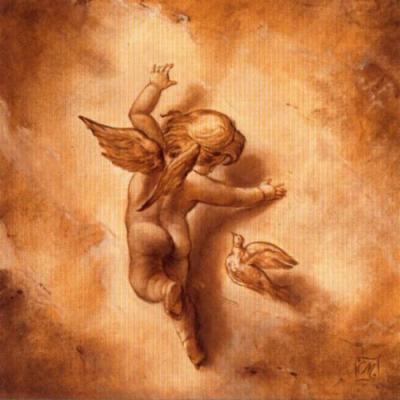 Amoretto VII art print by Carla Moresca
