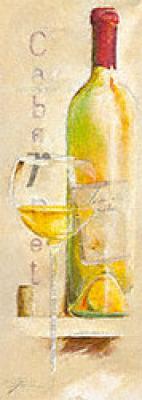 Le vin de L'ete art print by Elizabeth Espin