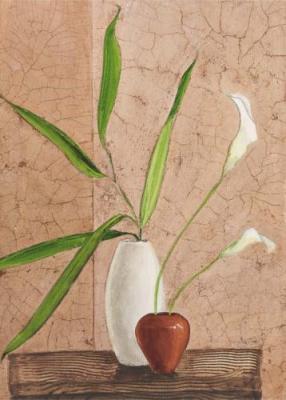 Distant room art print by Ina Van Toor