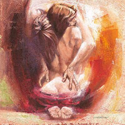 Deep emotion art print by Talantbek Chekirov