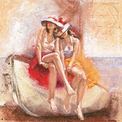 Kindred Spirits art print by Talantbek Chekirov