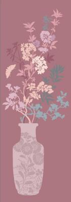 Pink Blossom Vase art print by Alan Johnstone