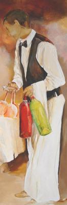 Master Of Wine art print by Elizabeth Espin