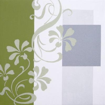 Ornamentic In Green II art print by Hanna Vedder