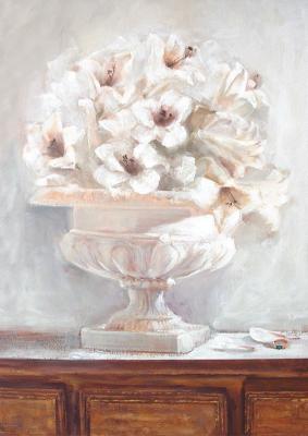 Gorgeous Lilies art print by Norman S.