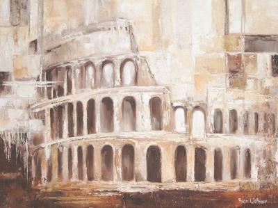Colosseo Roma art print by Rian Withaar