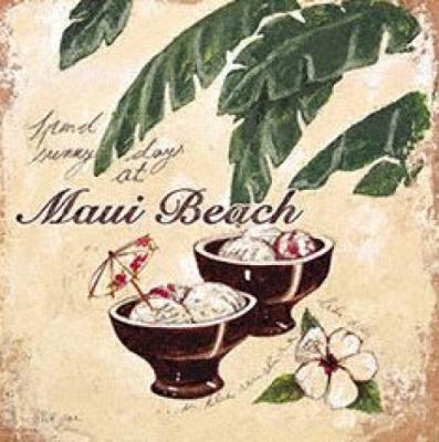 Maui Beach art print by Steff Green