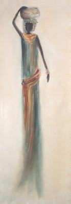 Arabesque Jamila art print by Valerie Delmas
