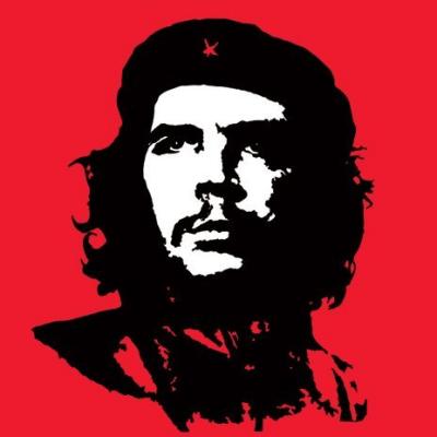 Che Guevara (Red) art print by Anonymous