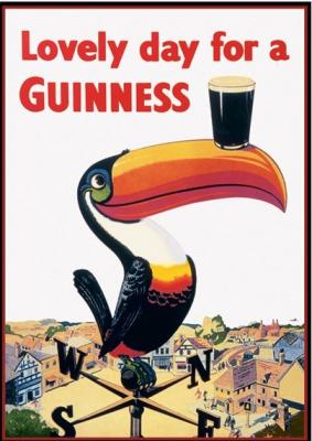 Guinness (Toucan) art print by Anonymous
