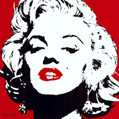 Celebrity  Artists on Marilyn Monroe Pop Art By Celebrity Image Poster   Worldgallery Co Uk