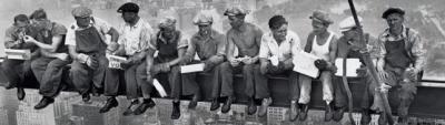 Lunch on a Skyscraper art print by Charles C. Ebbets