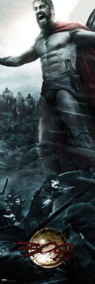 300 (Montage) art print by Door Posters