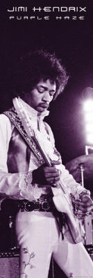 Jimi Hendrix (Purple Haze) art print by Door Posters