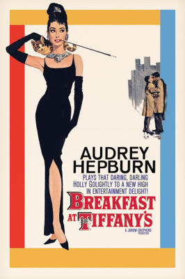 Audrey Hepburn - Breakfast at Tiffany's art print by Giant Posters