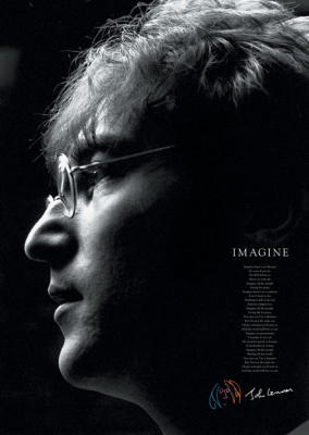 John Lennon (Imagine) art print by Giant Posters