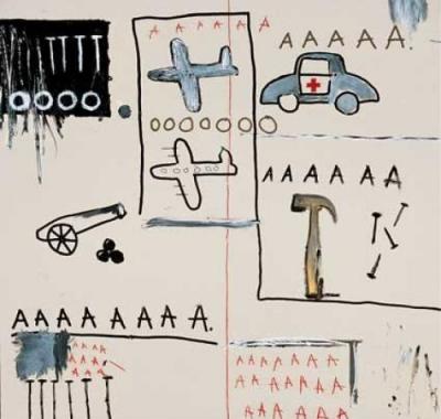 Untitled, 1981 art print by Jean-Michel Basquiat