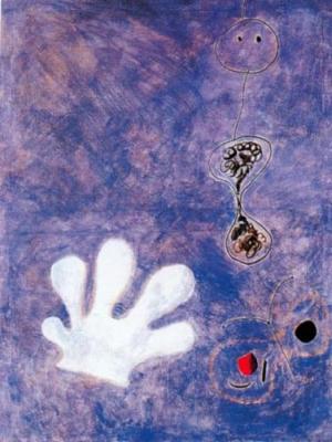 Pintura art print by Joan Miro